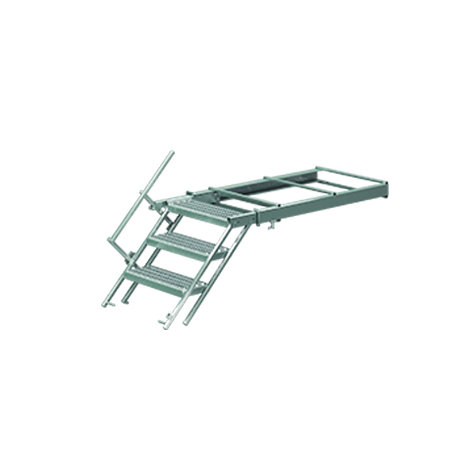 Eject folding stairs - three-step,B=757mm, H=690mm